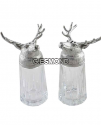 Stainless Steel Salt & Pepper Set